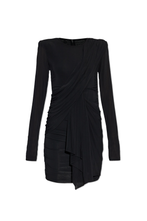 ワンピース THE ATTICO Black Crepe Long Dress THE ATTICO | Black Women's Long Dress | YOOX